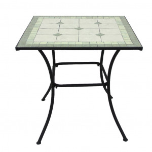  Tavolino Quadrato Mosaico EMERALD
