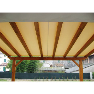 TELO COPERTURA per pergola in legno