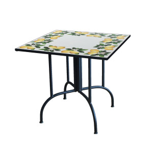 Tavolino Quadrato Mosaico LEMON